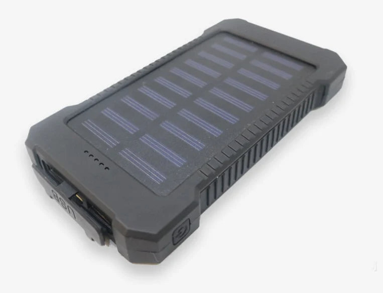HelioPack Vouwbare Solar Powerbank 30.000mAh – Snelladen, Waterdicht, Outdoor Reizen