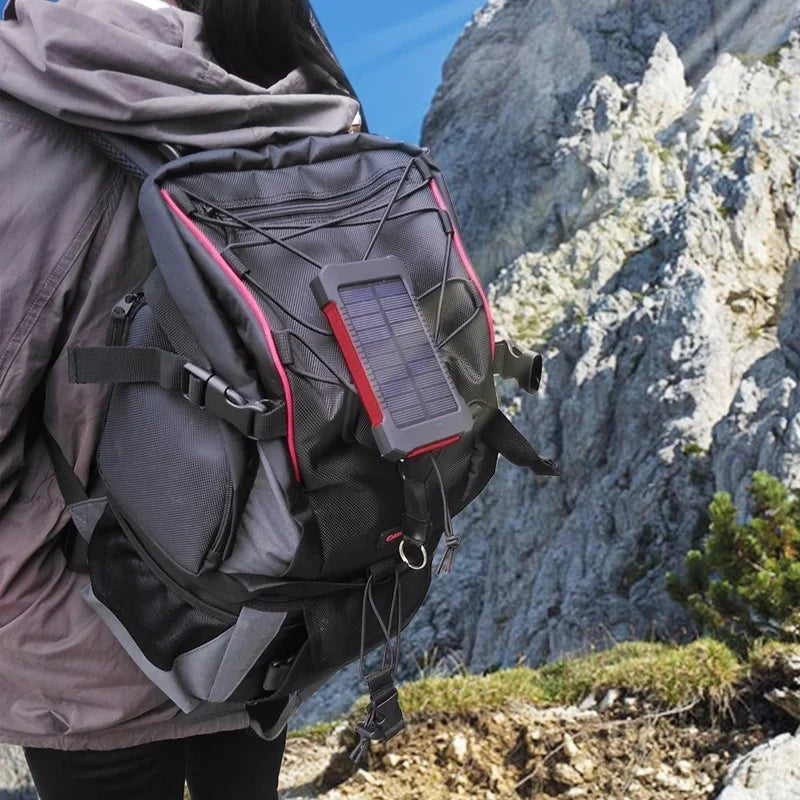 HelioPack Vouwbare Solar Powerbank 30.000mAh – Snelladen, Waterdicht, Outdoor Reizen