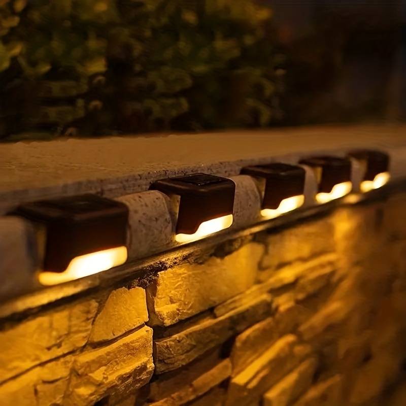 Draadloze Solar LED Wandlampen – Sfeervolle Buitenverlichting op Zonne-energie – IP65 – Automatisch AAN/UIT