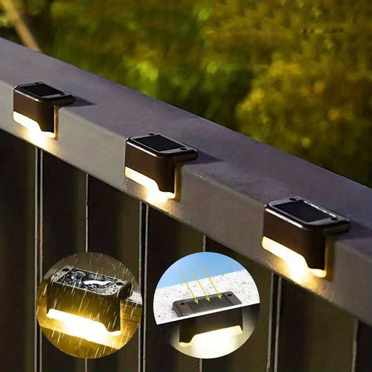 Draadloze Solar LED Wandlampen – Sfeervolle Buitenverlichting op Zonne-energie – IP65 – Automatisch AAN/UIT