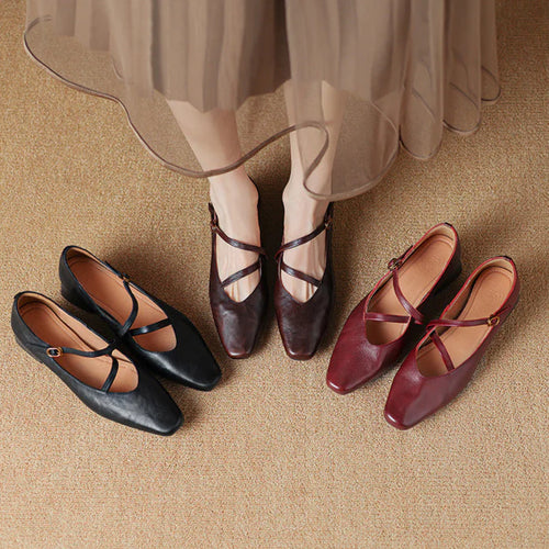 Scarpe con Tacco in Vera Pelle - Eleganza Classica con un Tocco Moderno