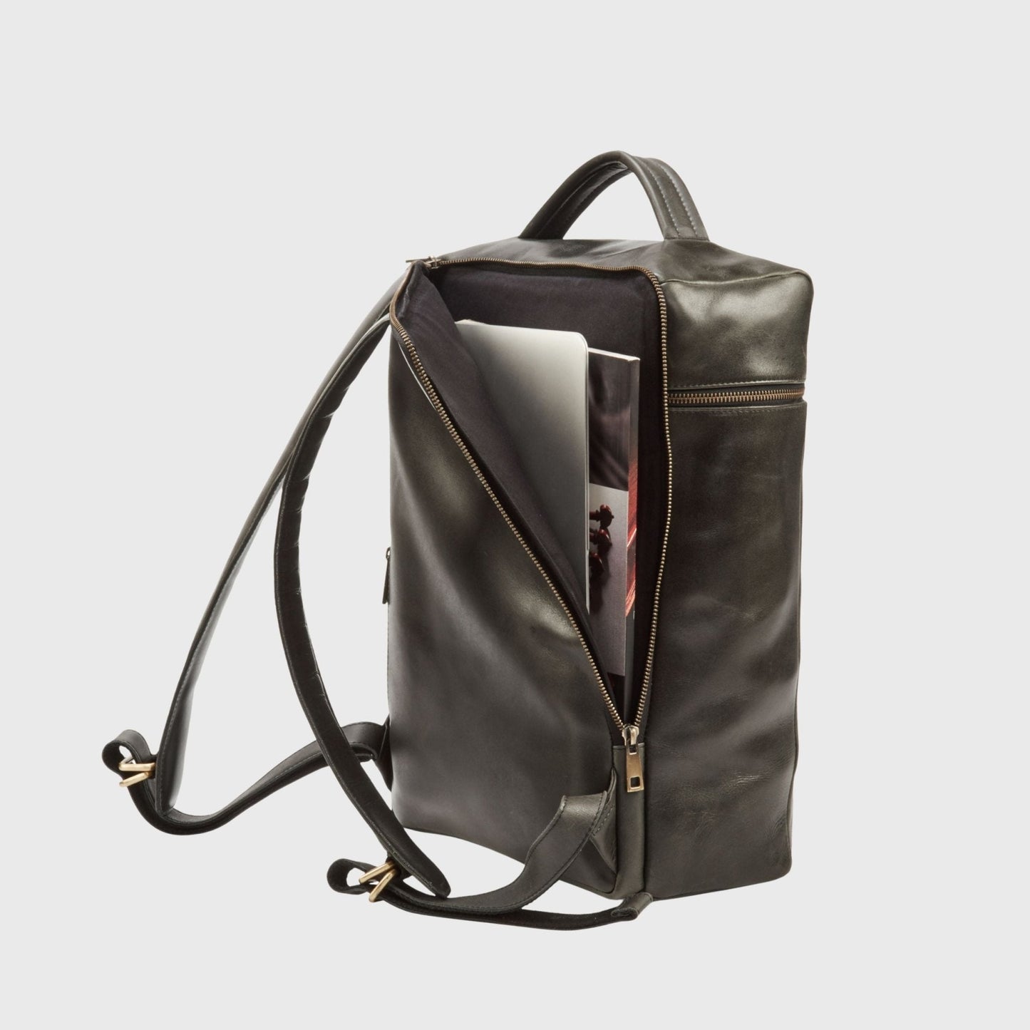 Alpha Travel Rugzak Zwart – Heren Rugzak met Laptopvak – Waterdicht en Stijlvol