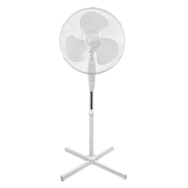 Sunbeam Staande Ventilator 16” – Oscillerend – Wit – 3 Snelheden – 40W