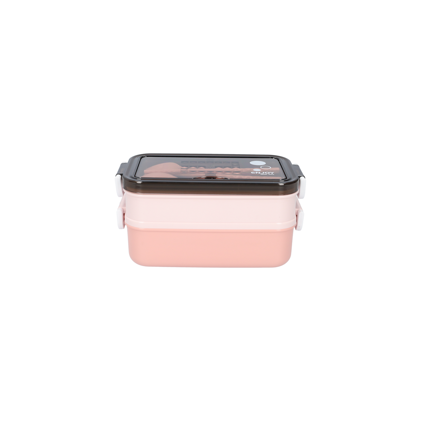 Luxe Lunchbox met Soepkom – Bento Lunchbox met Vakjes, Bestek en Luchtdichte Deksel – Roze, BPA-vrij en Lekvrij