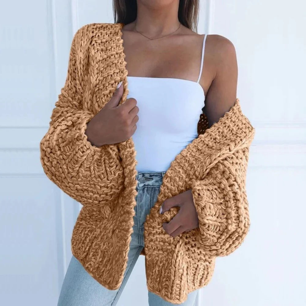 Veste Oversize En Tricot Pour Les Fins De Soirées Estivales