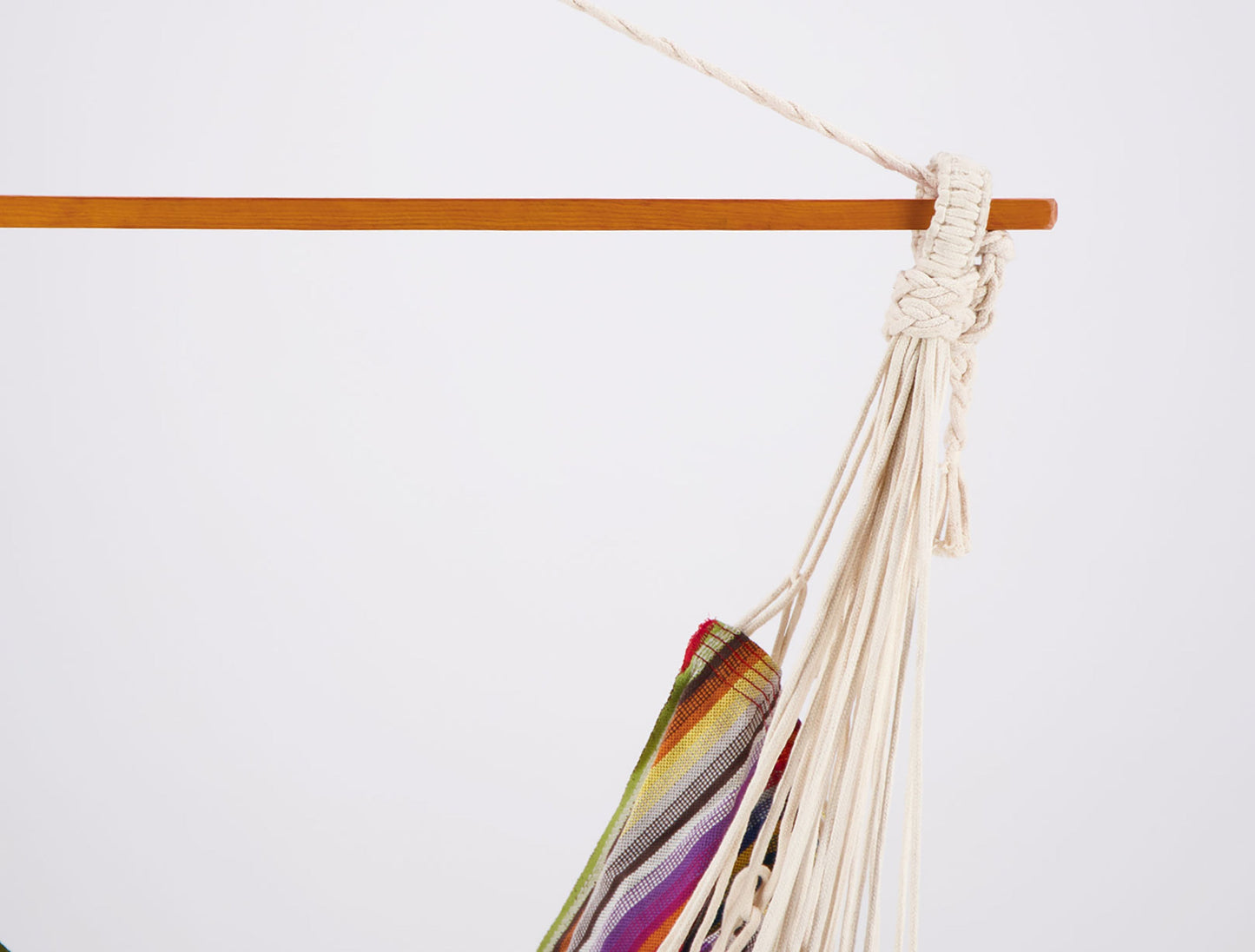 Hangstoel Oaxaca – Groot Formaat – 100% Katoen – Kleurrijk en Comfortabel