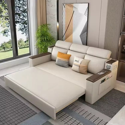 Canapé-lit pliant moderne multifonction en tissu – Confort, gain d’espace et design élégant