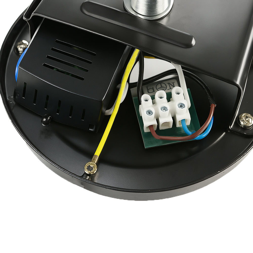 LED Plafondventilator met Lamp – 18W – Zwart/Hout – Dimbaar – 3 CCT – Met Afstandsbediening