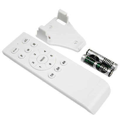 LED Plafondventilator met Lamp – 18W – Zwart/Hout – Dimbaar – 3 CCT – Met Afstandsbediening