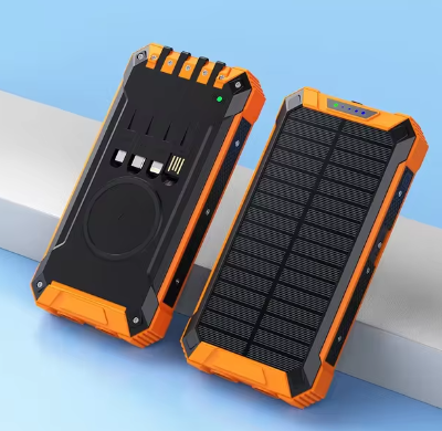 HelioPack Vouwbare Solar Powerbank 30.000mAh – Snelladen, Waterdicht, Outdoor Reizen