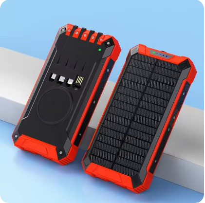 HelioPack Vouwbare Solar Powerbank 30.000mAh – Snelladen, Waterdicht, Outdoor Reizen
