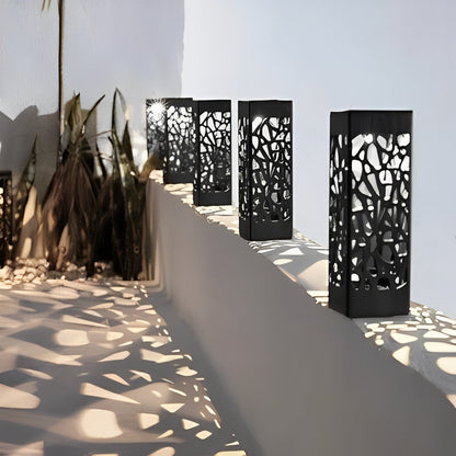 Solar Tuinverlichtingspaal – Draadloze Solar Buitenlamp – LED – Automatische Lichtsensor – IP65