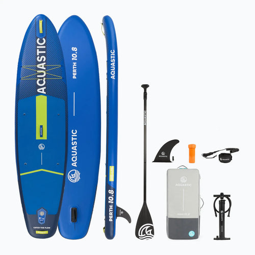 Opblaasbare Aquastic Perth 10’8” All-round SUP – incl. accessoires – 145 kg draagvermogen