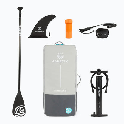 Opblaasbare Aquastic Perth 10’8” All-round SUP – incl. accessoires – 145 kg draagvermogen