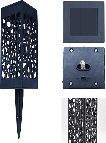 Solar Tuinverlichtingspaal – Draadloze Solar Buitenlamp – LED – Automatische Lichtsensor – IP65