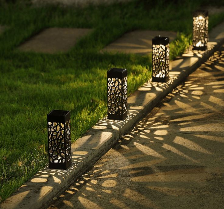 Solar Tuinverlichtingspaal – Draadloze Solar Buitenlamp – LED – Automatische Lichtsensor – IP65