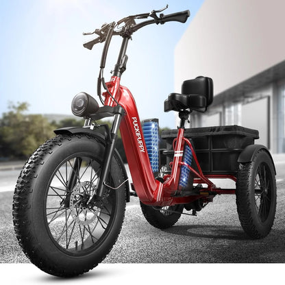 PUCKIPUPPY Electric Tricycle