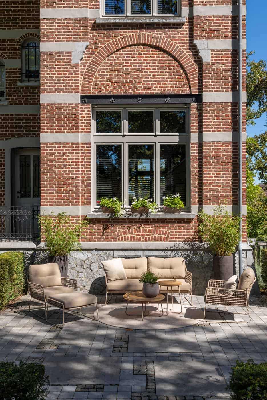 Albano Loungeset met Verdi Salontafels – Luxe Loungeset voor Tuin of Terras