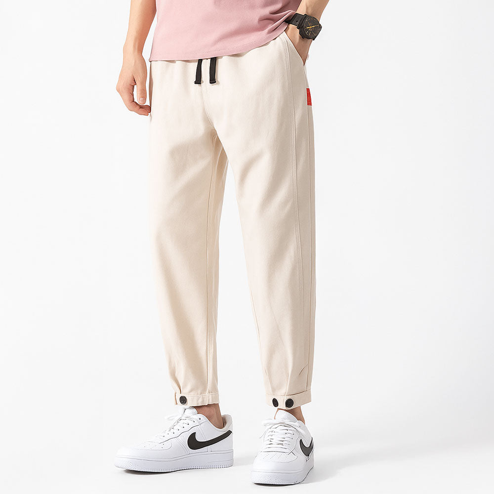 VibeCraft Cotton Heren Broek – Katoenen Trousers, Comfortabel & Stijlvol