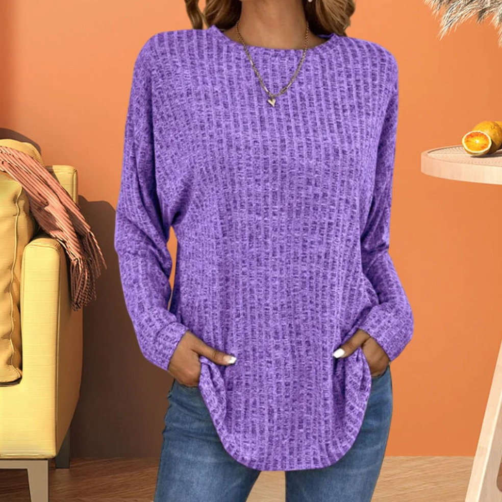 🌸Pull Tricot Manches Longues Décontracté