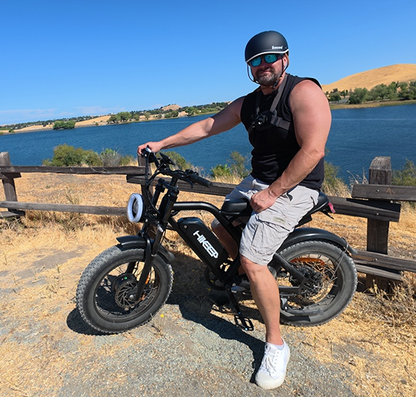 Bicicletta Elettrica HiKeep 750W – Fat Bike 20” Tutto Terreno