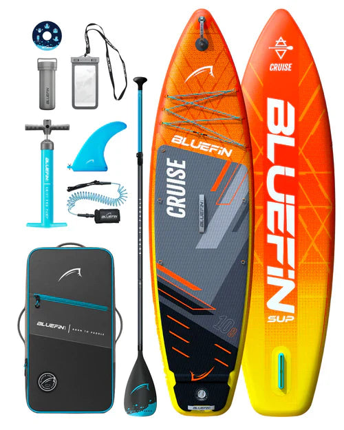 Bluefin Cruise Allrounder 10’8" – Opblaasbaar SUP Board met Complete Accessoireset