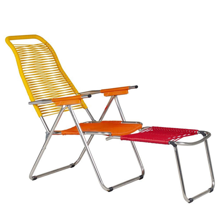 Spaghetti Ligstoel – Verstelbare Design Ligstoel voor Binnen en Buiten