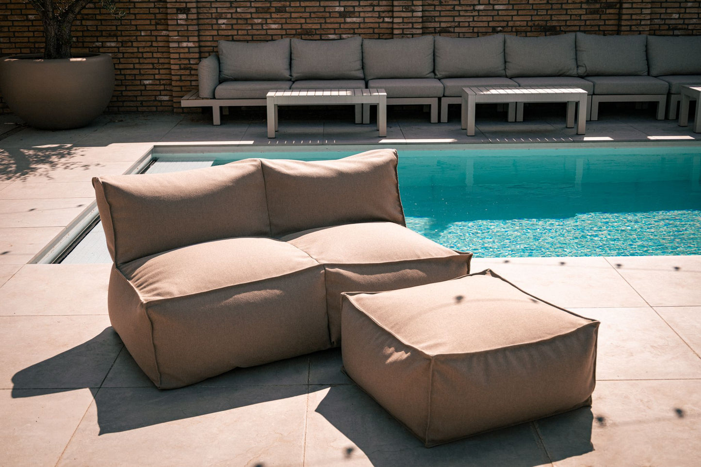 Fynn Sofa Beanbag – Modulaire Lounge Zitzak voor Binnen en Buiten
