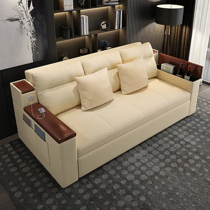 Canapé-lit pliant moderne multifonction en tissu – Confort, gain d’espace et design élégant