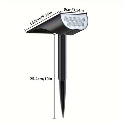 9 LED Solar Tuinverlichting – Energiebesparend & Waterdicht – Duurzame Buitenverlichting op Zonne-energie