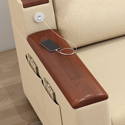 Canapé-lit pliant moderne multifonction en tissu – Confort, gain d’espace et design élégant