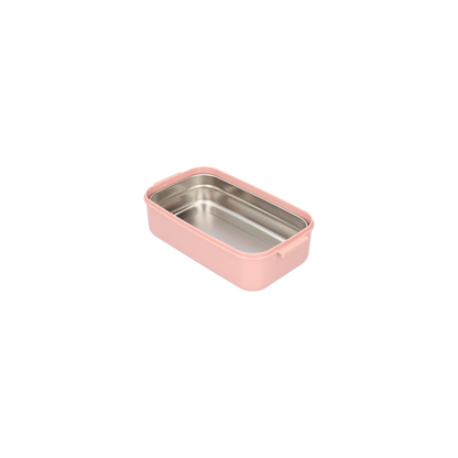 Luxe Lunchbox met Soepkom – Bento Lunchbox met Vakjes, Bestek en Luchtdichte Deksel – Roze, BPA-vrij en Lekvrij