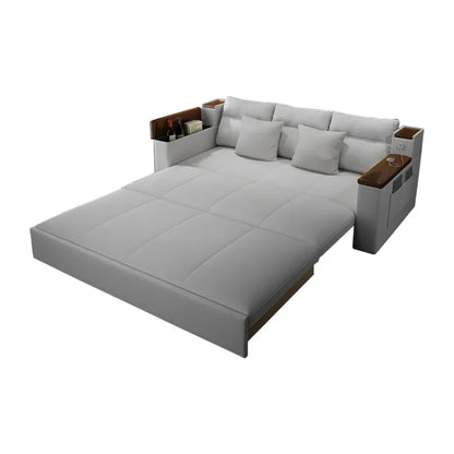 Canapé-lit pliant moderne multifonction en tissu – Confort, gain d’espace et design élégant