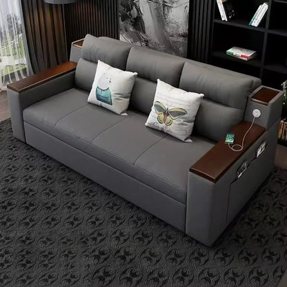 Canapé-lit pliant moderne multifonction en tissu – Confort, gain d’espace et design élégant