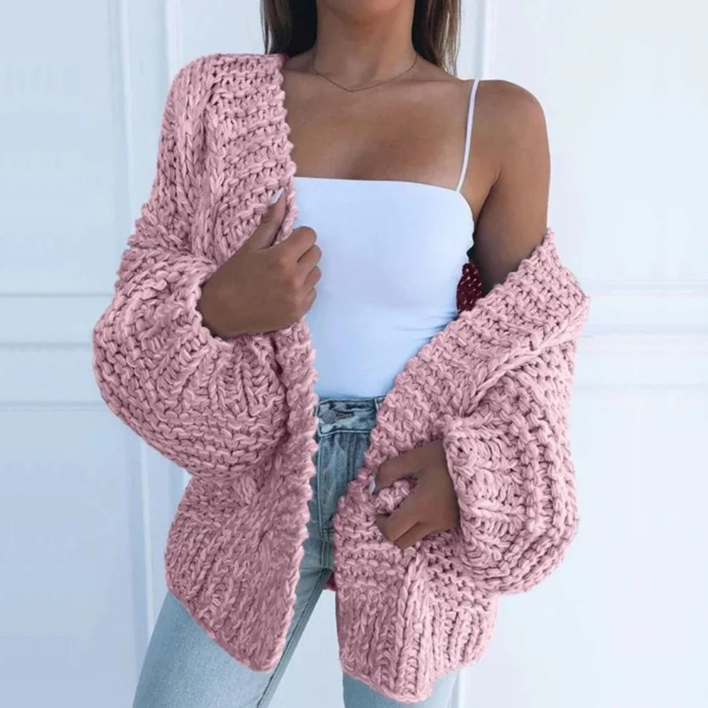 Veste Oversize En Tricot Pour Les Fins De Soirées Estivales