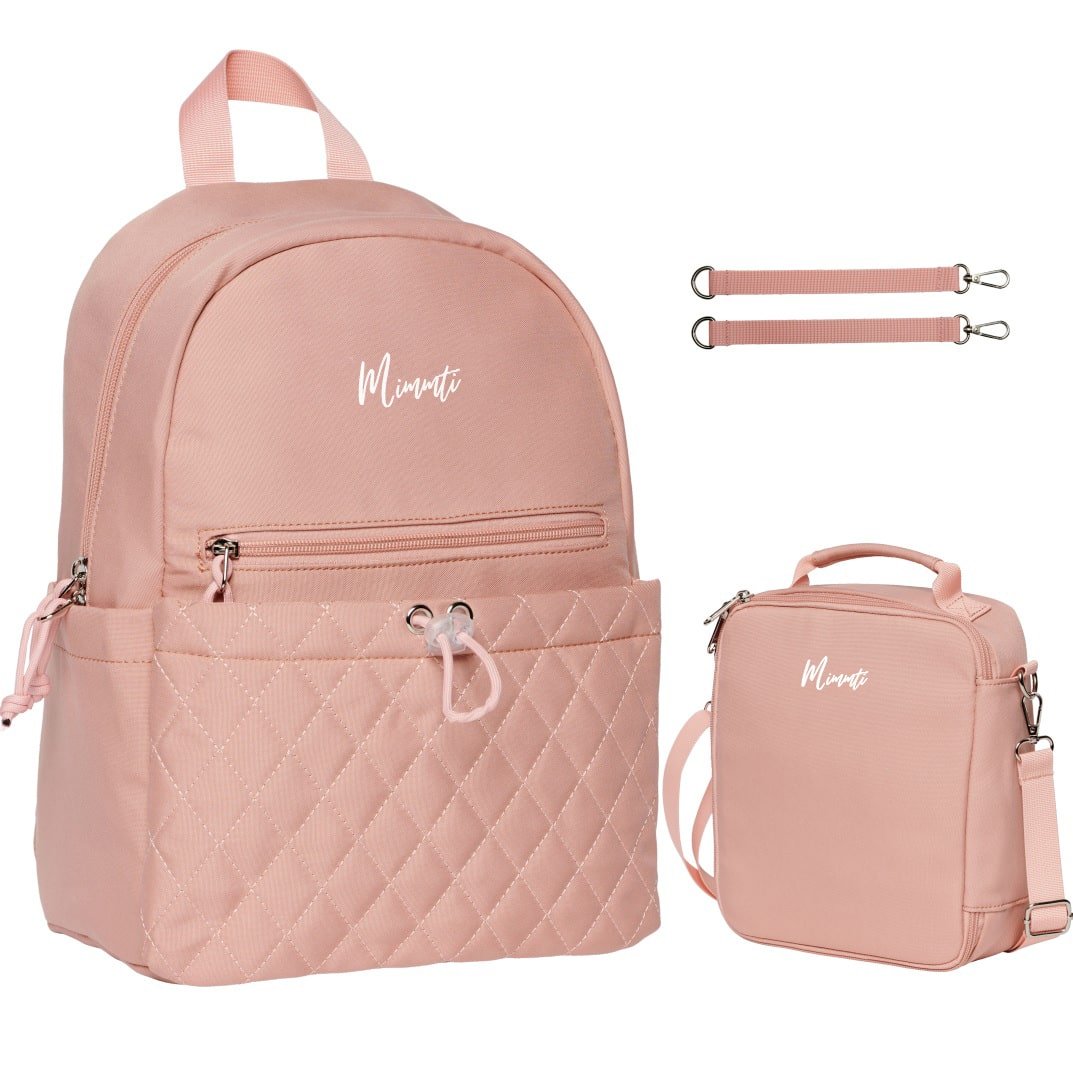 Kinderrugzak – Schooltas voor Meisjes en Jongens – Lichtgewicht Rugzak met Ruim Hoofdvak en Verstelbare Schouderbanden