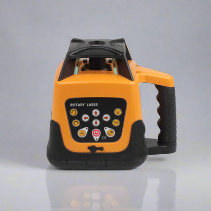 Rotary Laser Level Kit | 500m Range, Red Beam, Auto-Leveling, Rechargeable – LLTRI