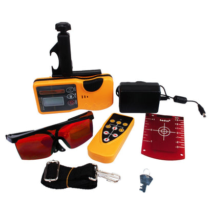 Rotary Laser Level Kit | 500m Range, Red Beam, Auto-Leveling, Rechargeable – LLTRI