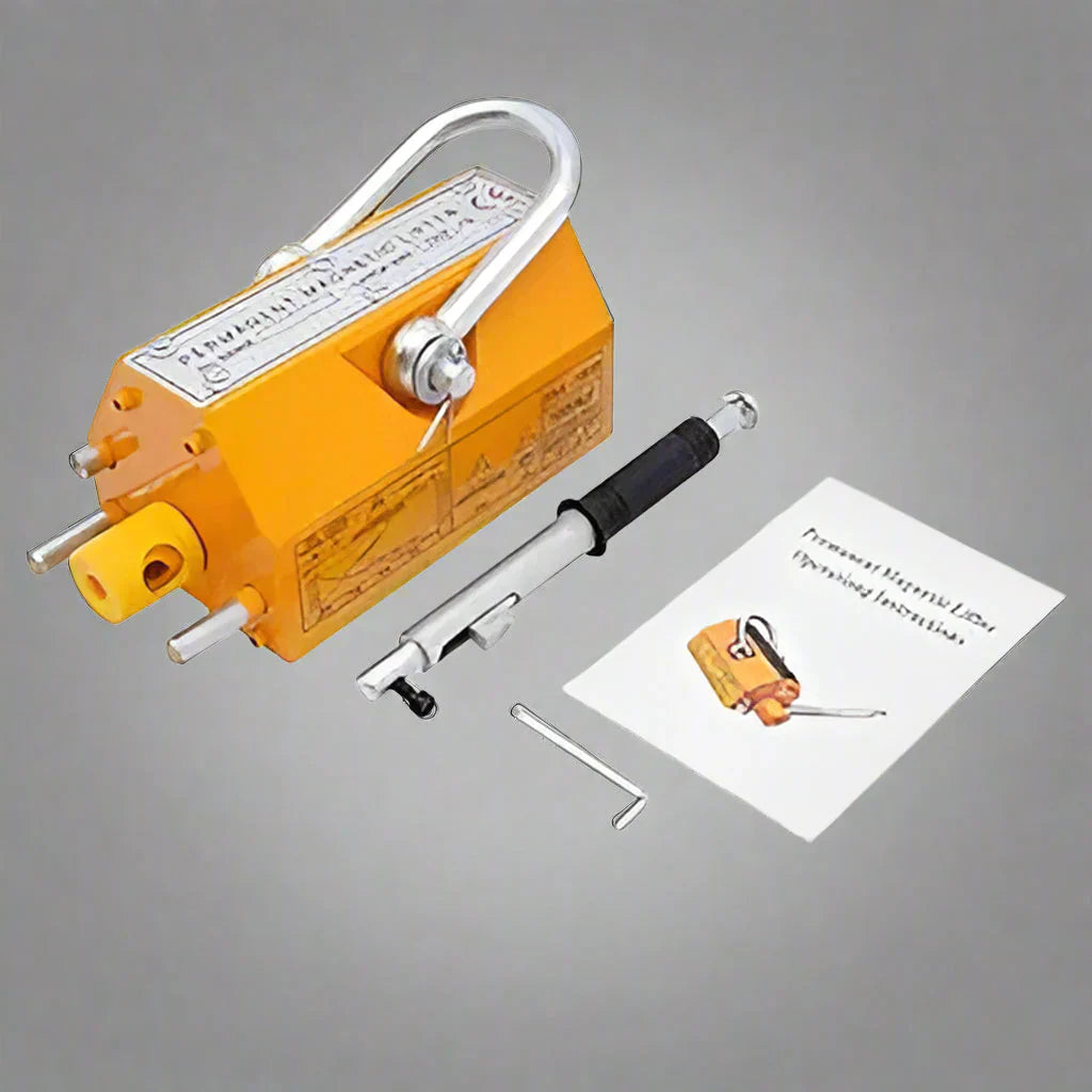 Portable Magnetic Plate Lifter – Heavy-Duty Steel & Metal Crane Hoist